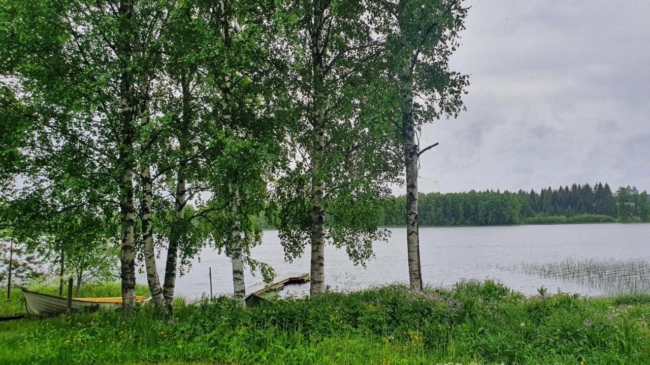 Viihtyisae Kolmio Jaerven Rannalla Haapavesi Exteriör bild