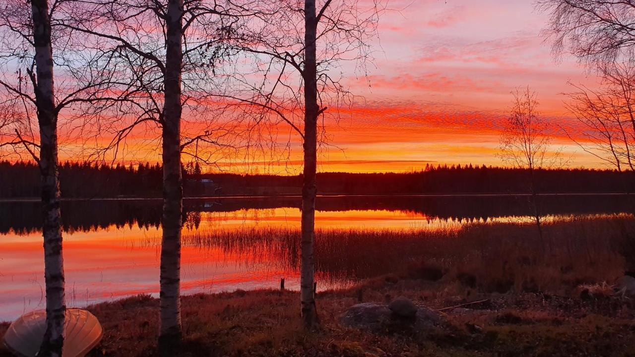 Viihtyisae Kolmio Jaerven Rannalla Haapavesi Exteriör bild